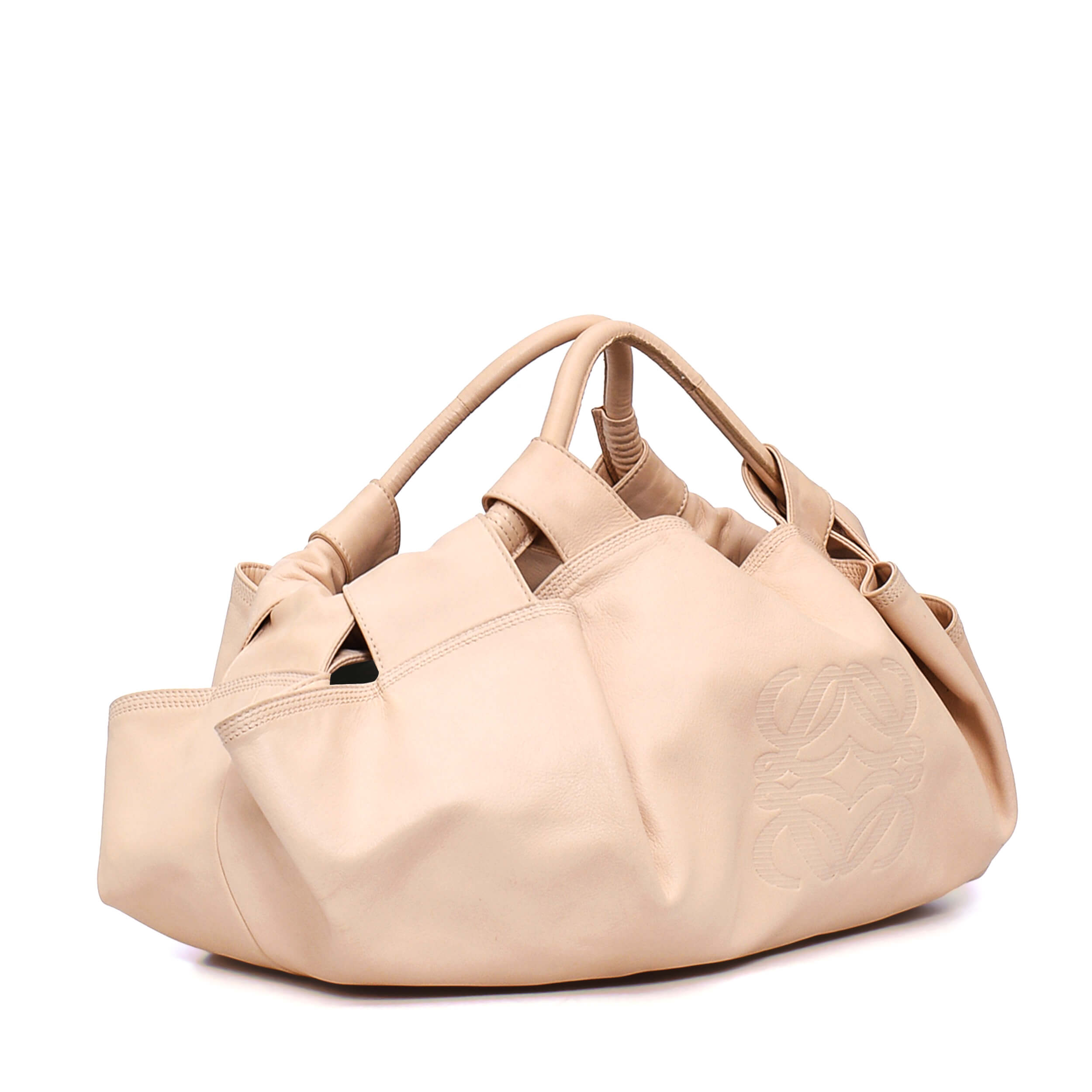 Loewe - Mist Rose Leather Large Aire Hobo Bag